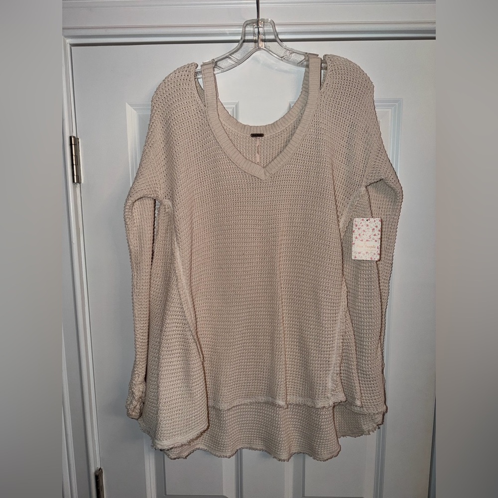 Women’s Free People Long Sleeve Shirt Size Medium - Cream